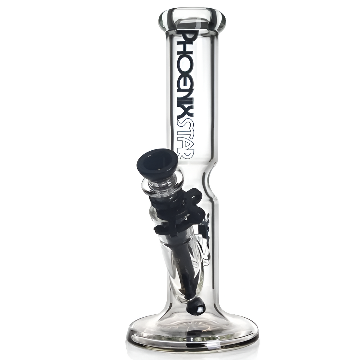 Phoenix Straight Bong with Wide Base