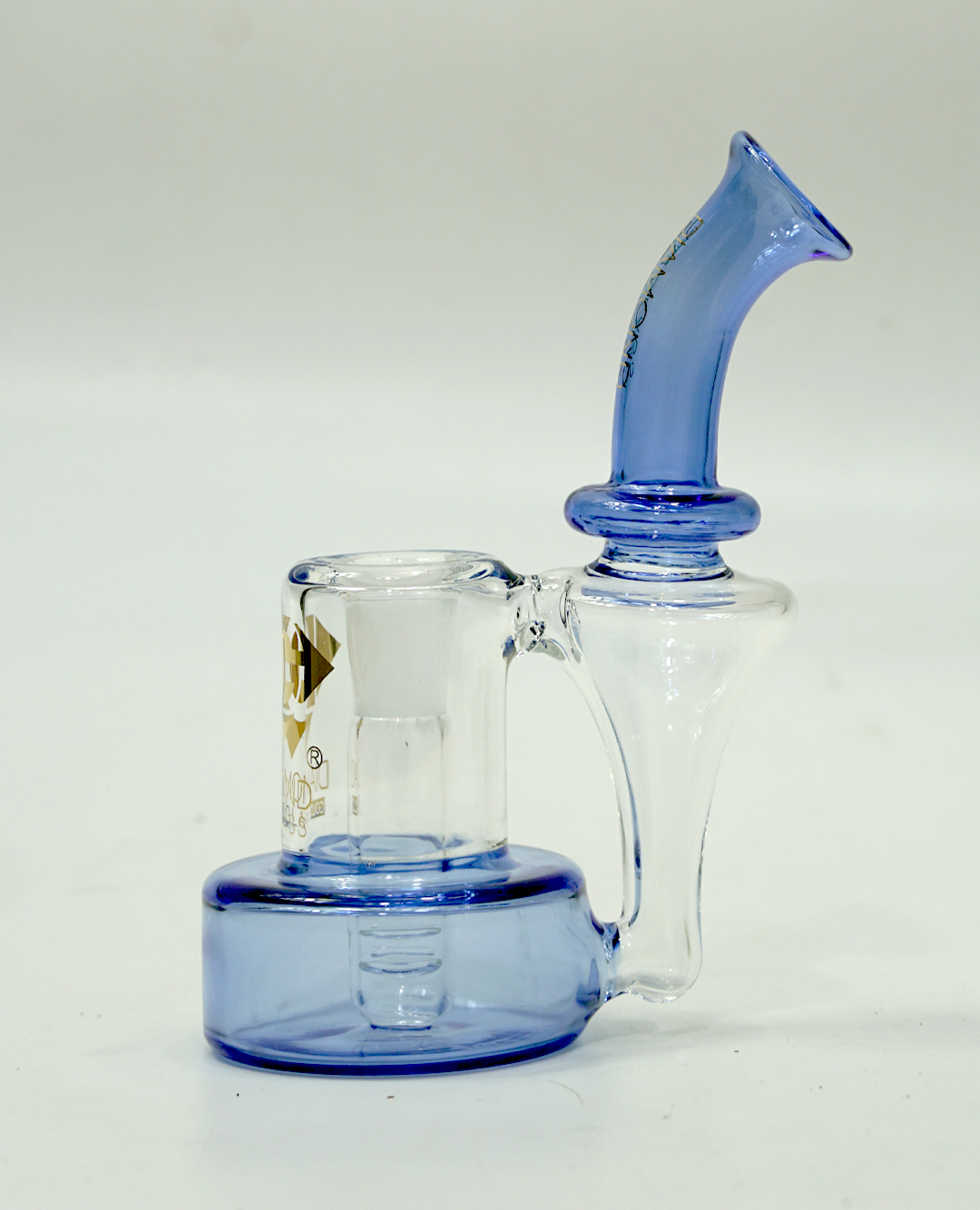 Diamond Glass 6" Mini recycler Oil Rig
