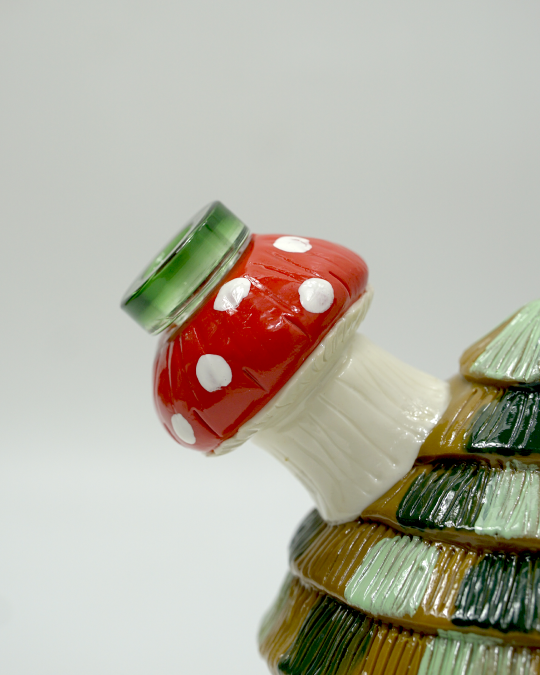 3D Mushroom Beaker Water Pipe