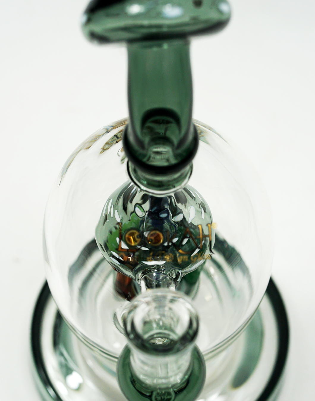 Lookah Glass Crazy Mushrooms Water Pipe | 8"