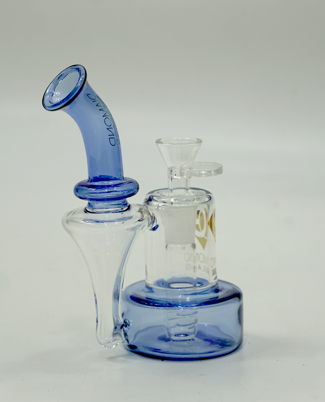 Diamond Glass 6" Mini recycler Oil Rig