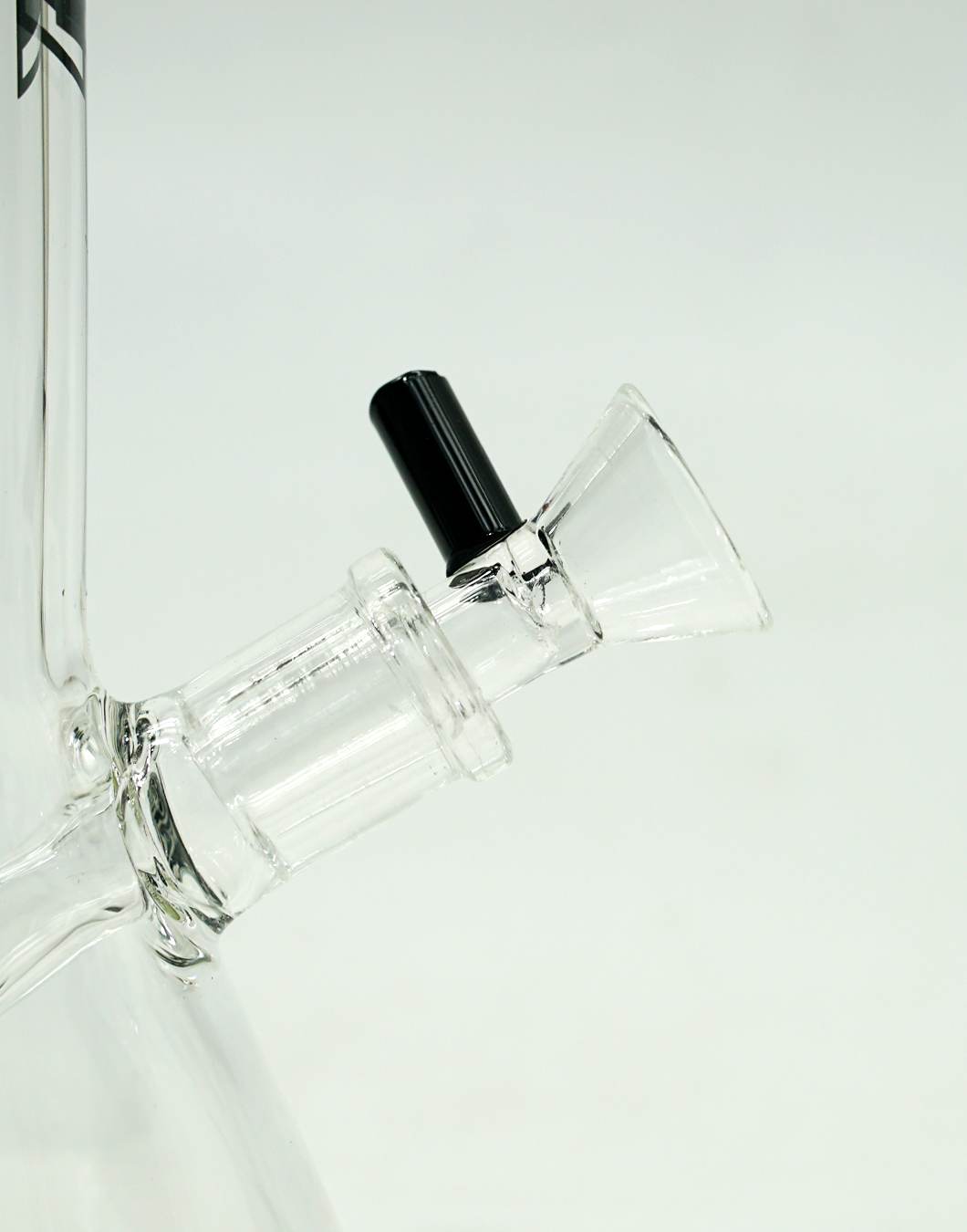 GRAV® 8" Small Simple Clear Beaker Base Smoking Bong Water Pipe
