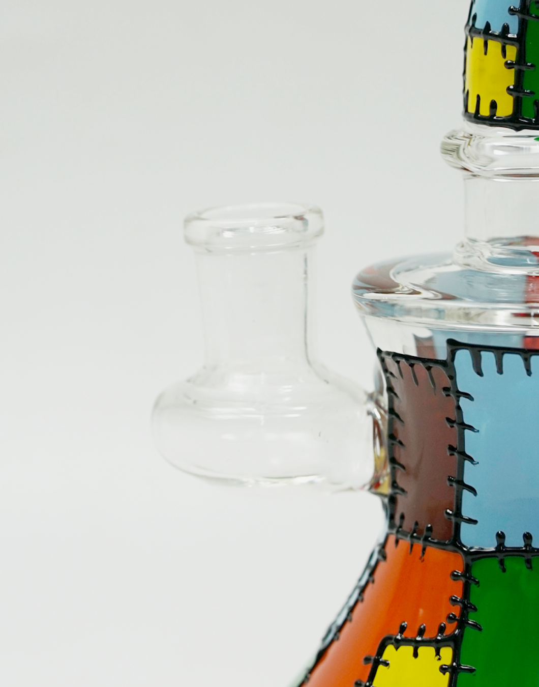 3D Hand Painted Bong