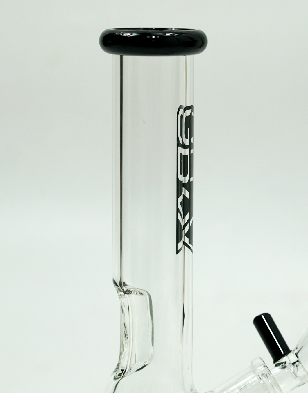 GRAV® 8" Small Simple Clear Beaker Base Smoking Bong Water Pipe