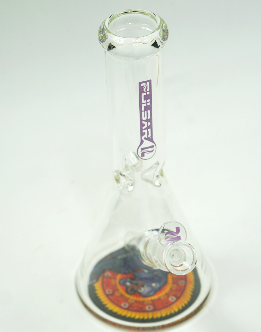 Pulsar 10" Psychedelic Jaguar Beaker Bong