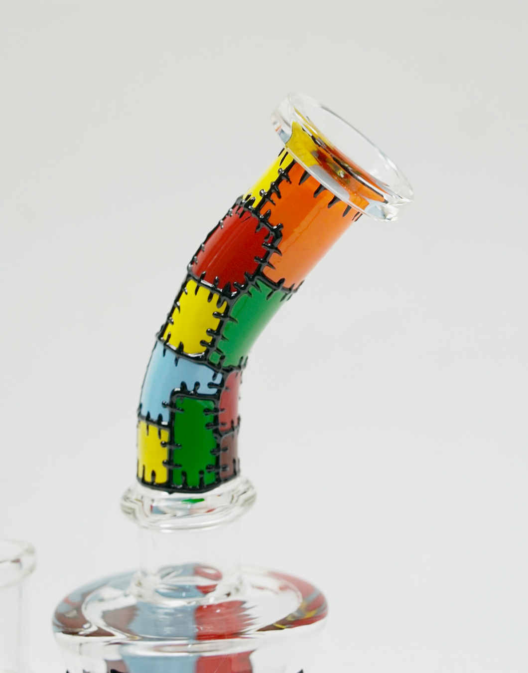 3D Hand Painted Bong
