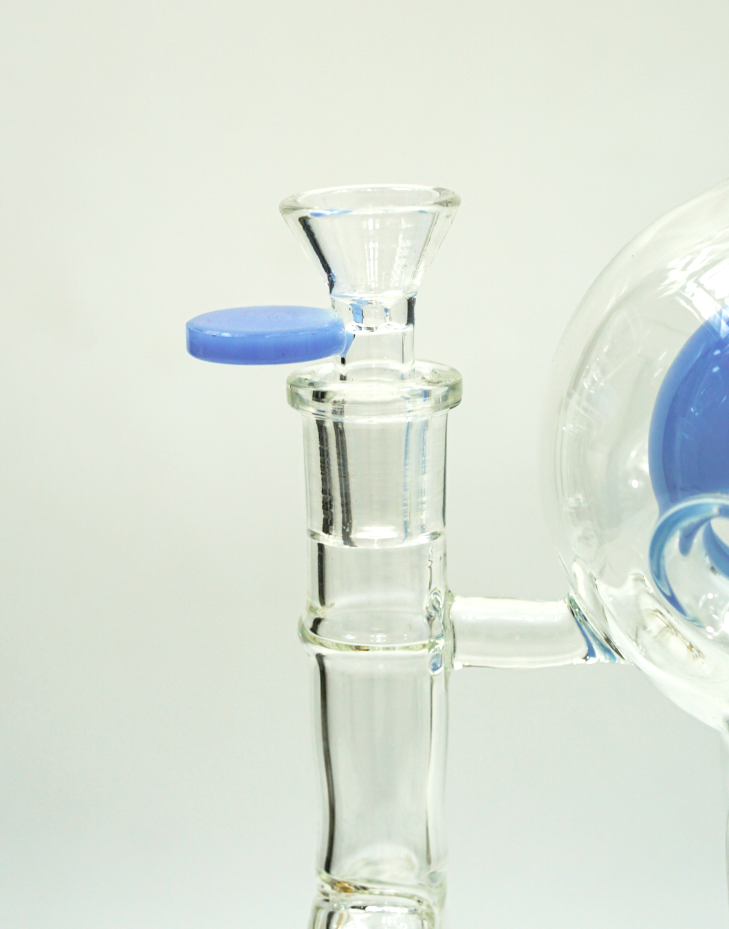 Lookah Glass - 12.5" Double Ball Chamber Recycler Water Pipe