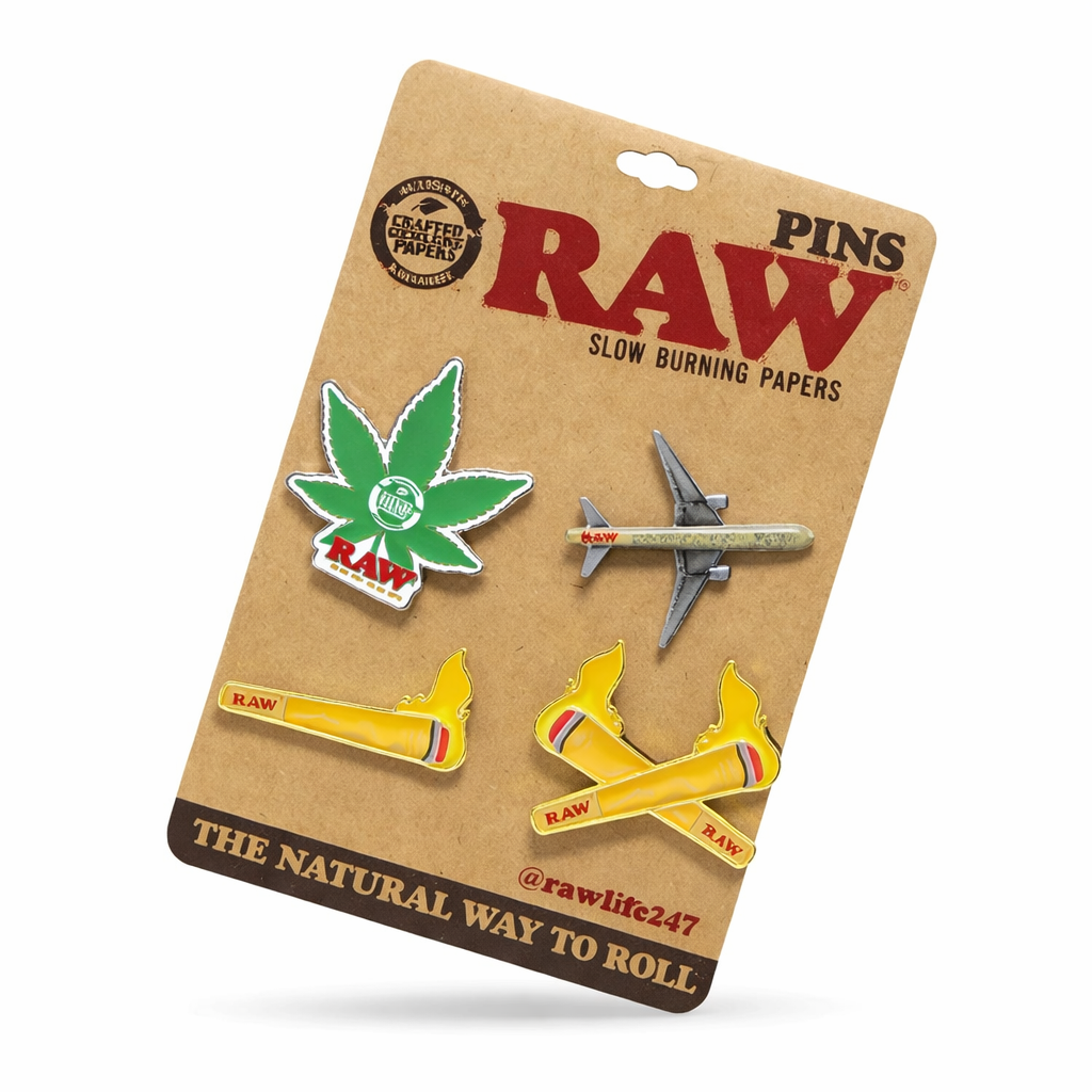 RAW Classic Badge Pin Set