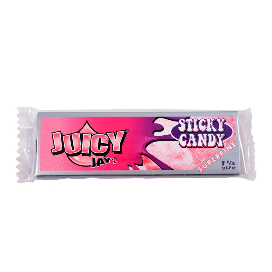 Juicy Jay's Rolling Papers - Super Fine - 1¼ - Sticky Candy