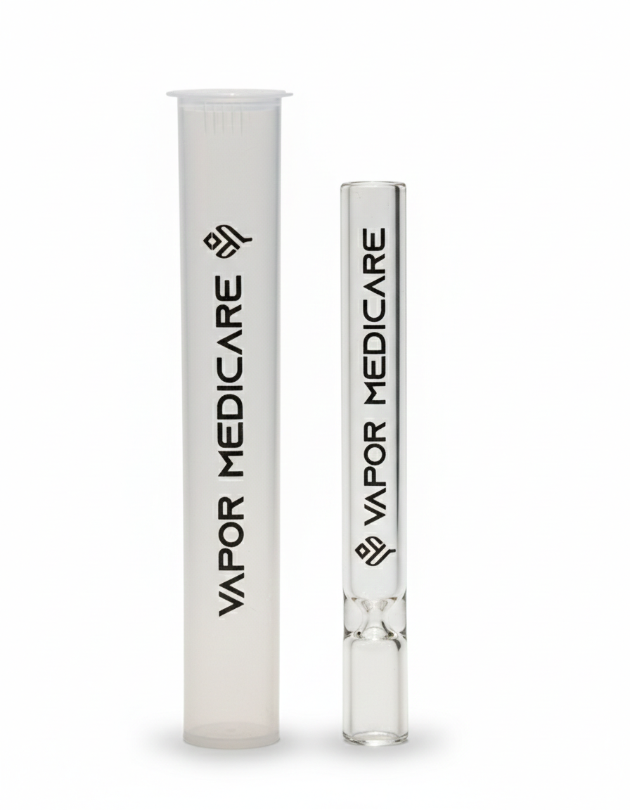 12 mm 4 inch length Medic Juan Hitter with Free Tube Case (One Hitter)