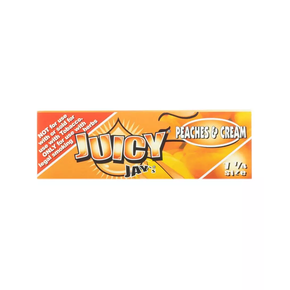 Juicy Jay's Rolling Papers 1 1/4 - Peaches & Cream