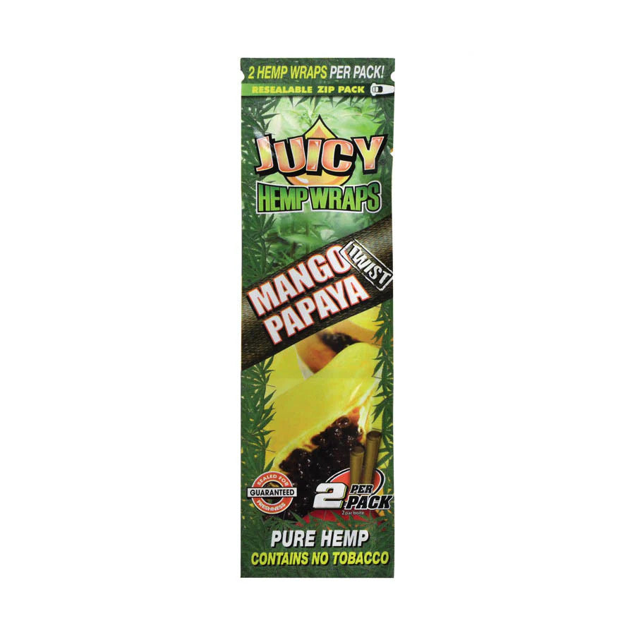 JUICY Terp Enhanced Hemp Wraps - 2 Pack