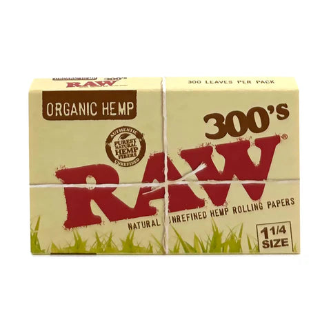 Raw 300s Organic Hemp 1 1/4"