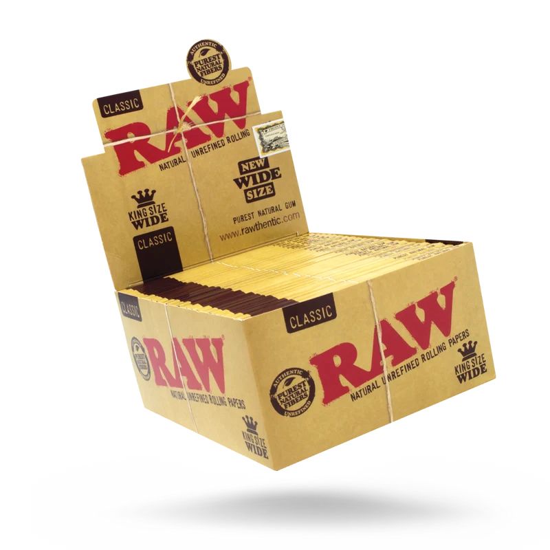 RAW Classic King Size Wide Rolling Papers
