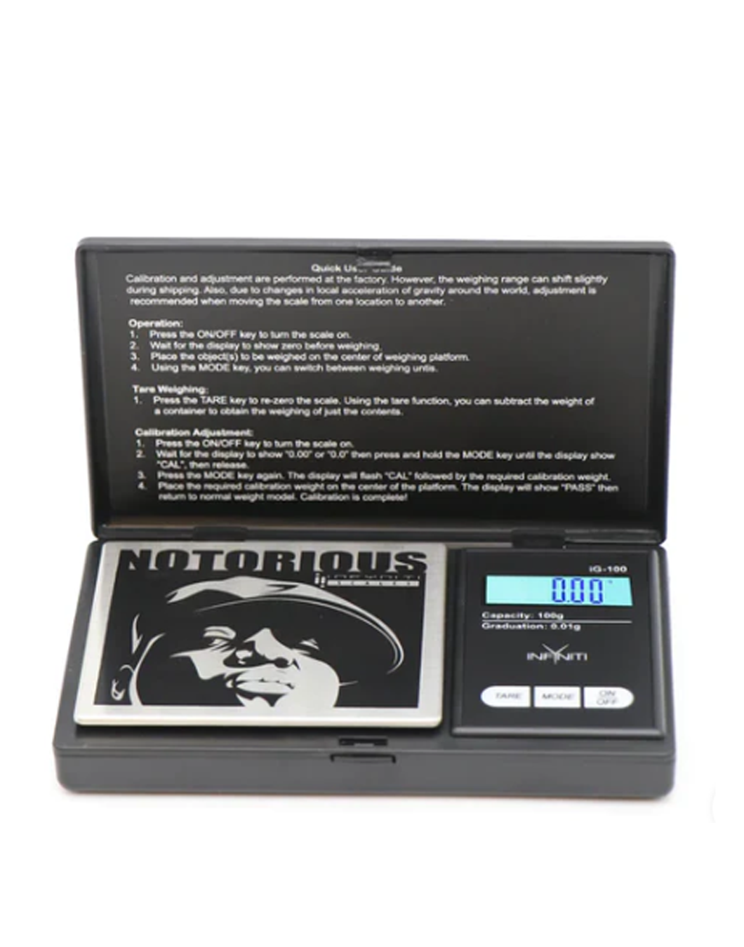 INFYNITI Notorious BIG - G-Force Digital Pocket Scale 100g x 0.01g