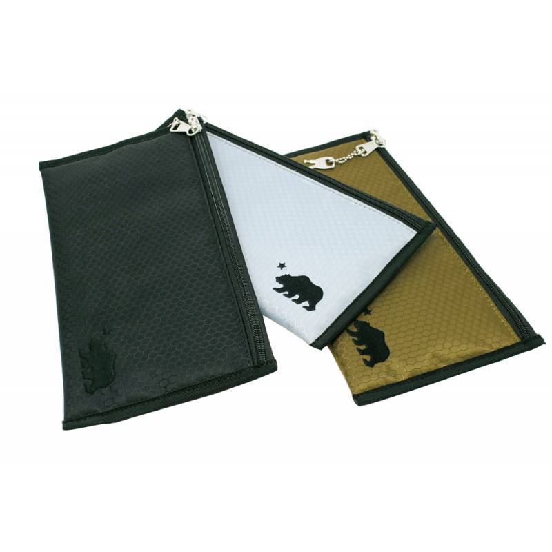 Cali Crusher Smell Proof Pouch with Zipper Lock + 2 Keys - Large