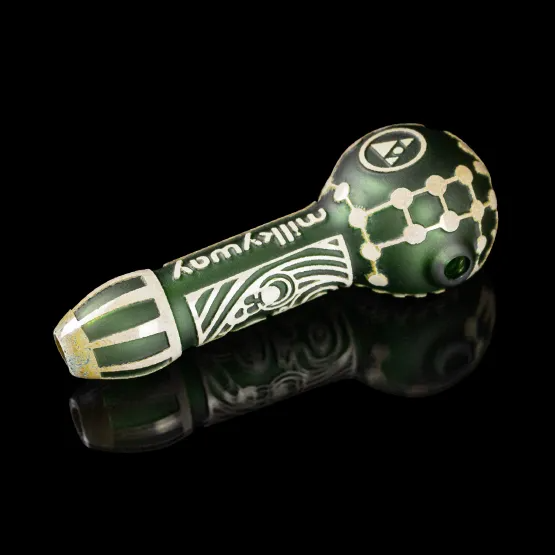 Milkyway Mayan Face Pipe in Color (MK-54)
