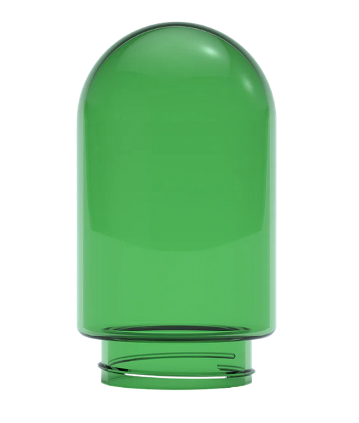 Single Green Glass Globe (Large)