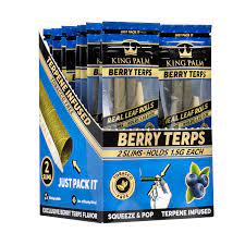 King Palm 2 Slim Rolls – Berry Terps