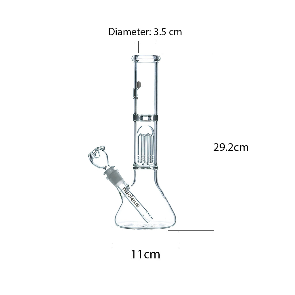 Nucleus Classic 6-Arm Tree Perc Beaker