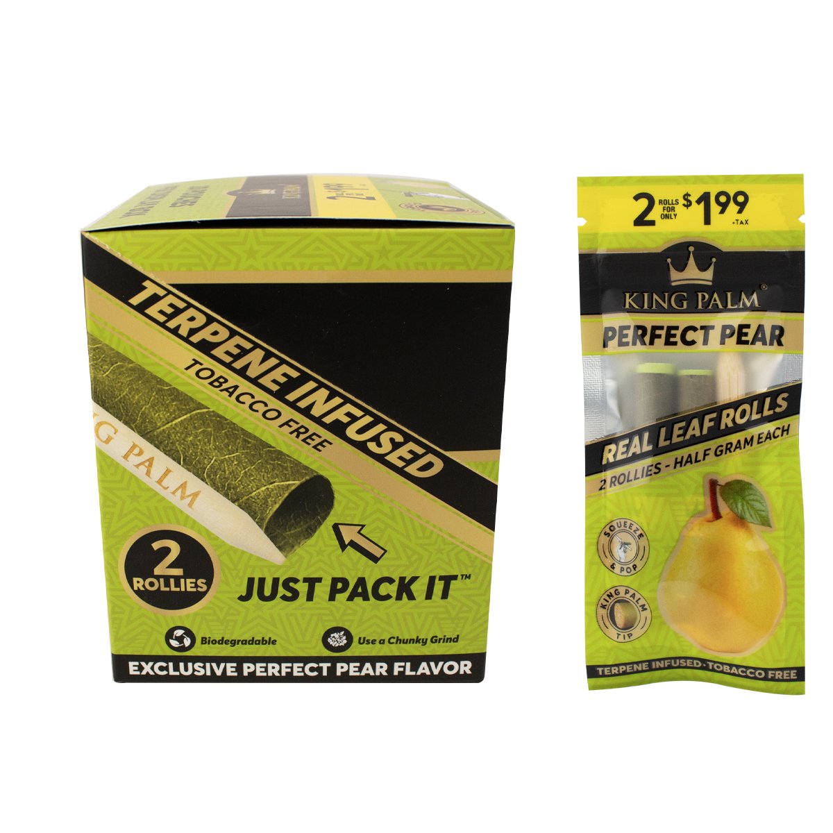 King Palm Perfect Pear Rollies