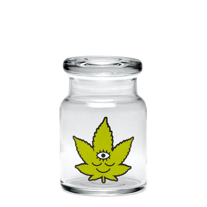 420 Science Pop Top Jar Small - Toke Face