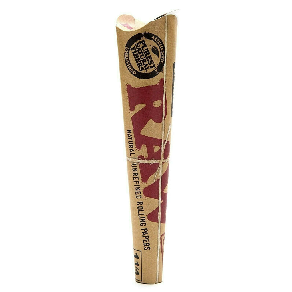 Raw Natural Unrefined Pre Rolled Cones - 1 1/4" (6 Cones)