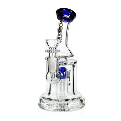 7MM Thick Glass 6.5-inch Bubbler Pipe with 6-Arm Tree Perc