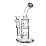Phoenix Star Bent Honeycomb Glass Water Pipe