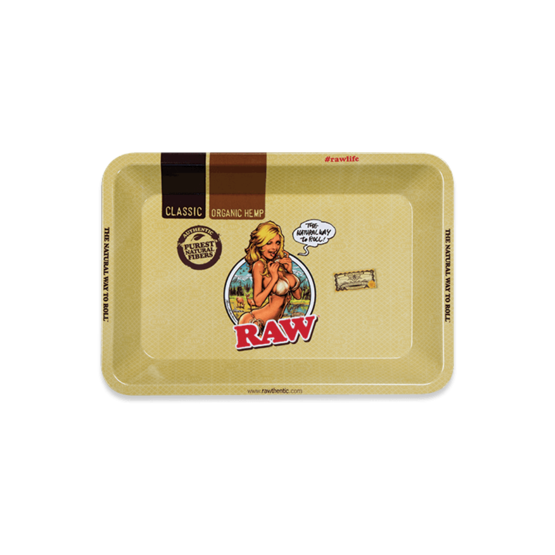 RAW Rolling Tray Lady