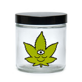 420 Science Clear Screw Top Jar | Toke Face