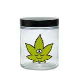 420 Science Clear Screw Top Jar | Toke Face