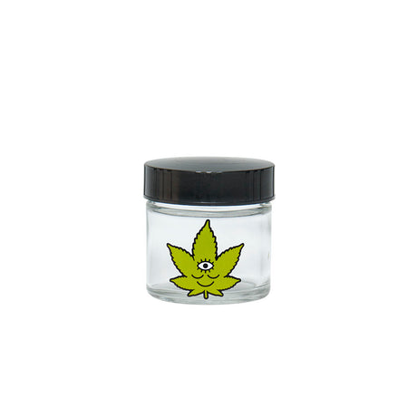 420 Science Clear Screw Top Jar | Toke Face