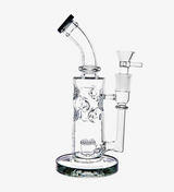 Phoenix Star Bent Honeycomb Glass Water Pipe