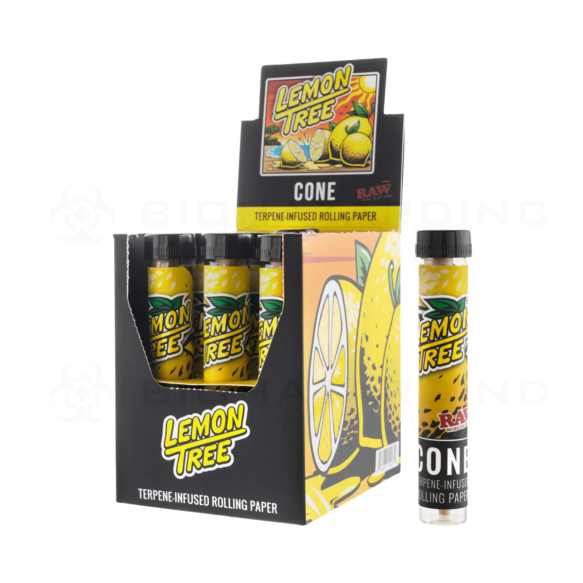 Raw Terpene Infused Cones Lemon Tree