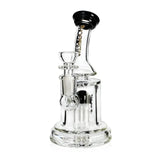 7MM Thick Glass 6.5-inch Bubbler Pipe with 6-Arm Tree Perc