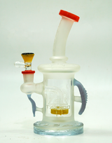 Tattoo Glass Frosted Sandblasted Water Pipe