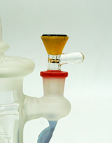 Tattoo Glass Frosted Sandblasted Water Pipe