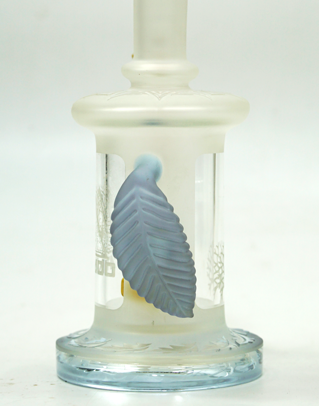 Tattoo Glass Frosted Sandblasted Water Pipe