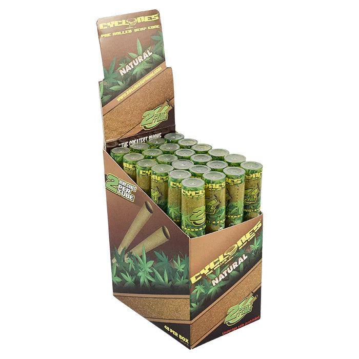 Cyclones Hemp Cones - Natural