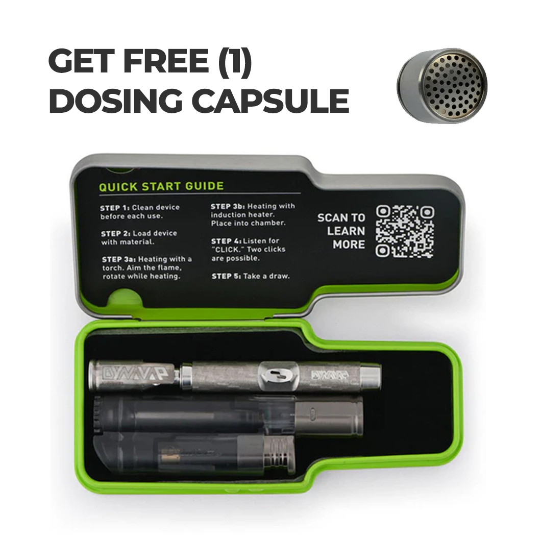 Dynavap M7 (Tin Case + Free Lighter + Free Dosing Capsule)