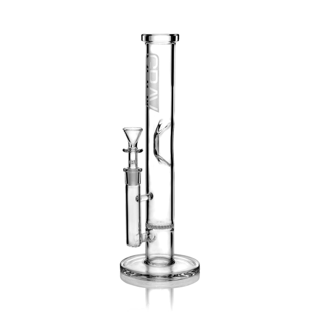 GRAV® Medium Straight Base w/ Disc Water Pipe