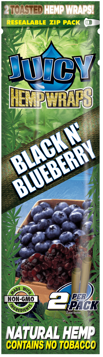 JUICY Terp Enhanced Hemp Wraps - 2 Pack