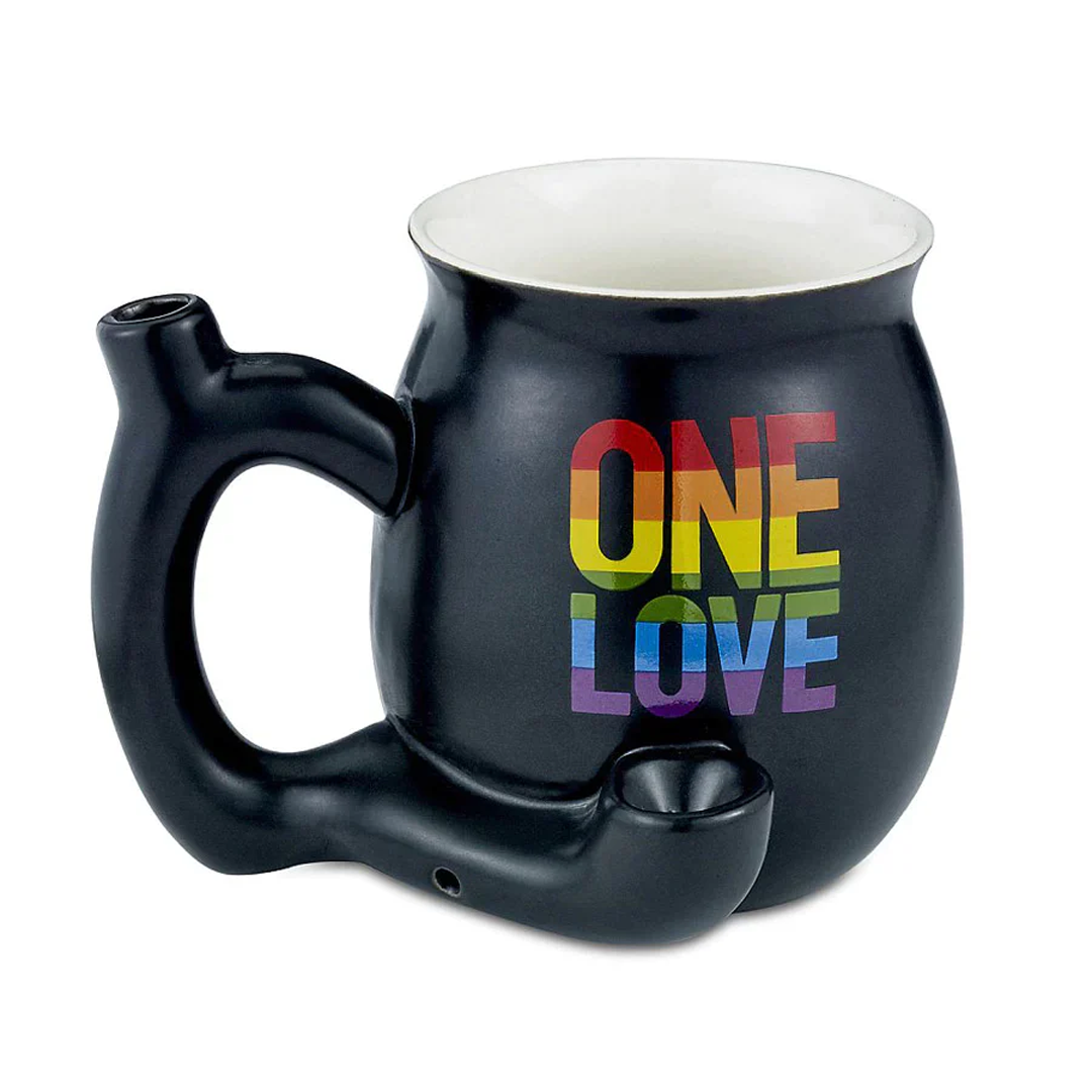 One Love Ceramic Pipe Mug