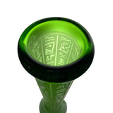 Phoenix Star Hieroglyph Sandblasted Ice Bong