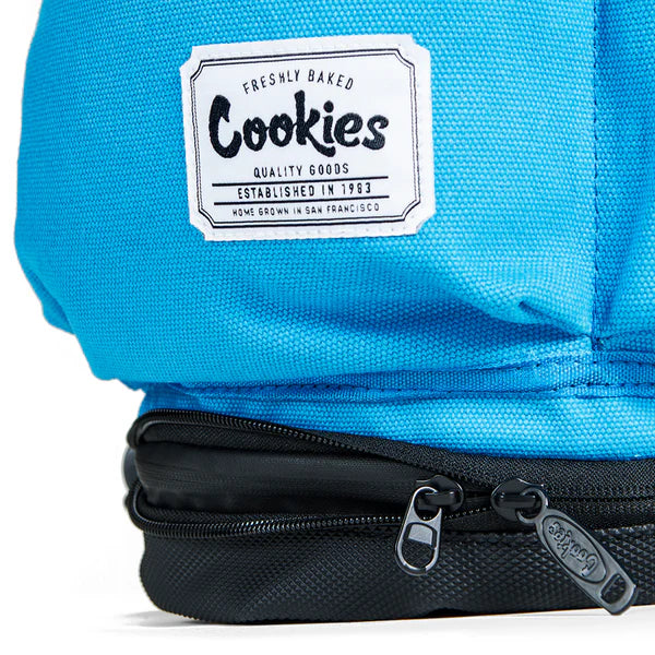 Cookies Rucksack Smell Proof Utility Backpack Canvas Blue