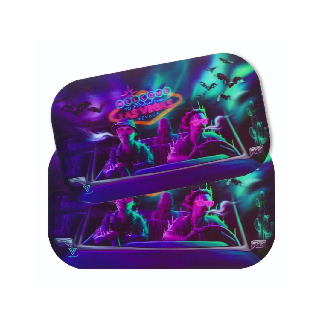 Las Vegas themed 3D Magnetic Lid and Rolling Tray