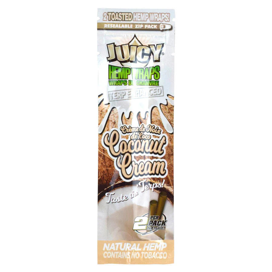 JUICY Terp Enhanced Hemp Wraps - 2 Pack