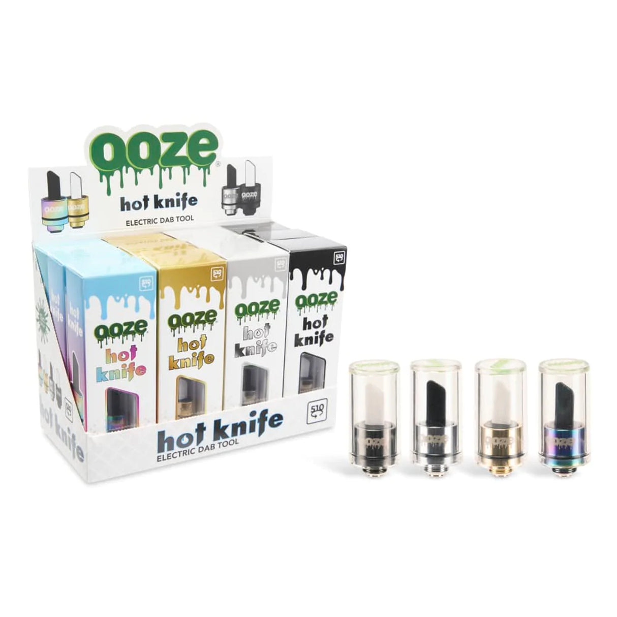 Ooze – Hot Knife – 510 Thread Electric Dab Tool – Assorted