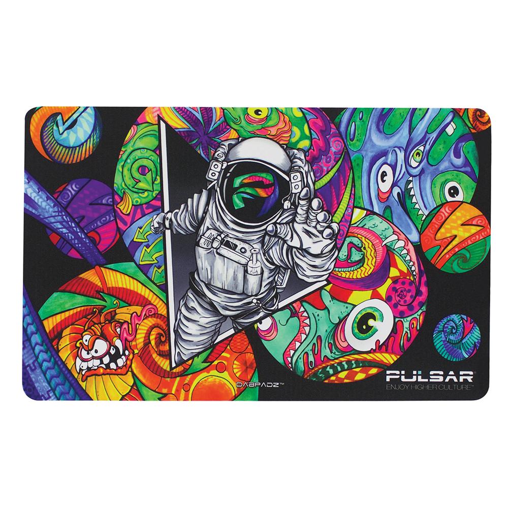 DabPadz Dab Mat 16"x10" - Psychedelic Spaceman